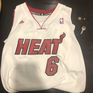 LeBron James Miami Heat home jersey